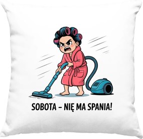 Párna anyának, anyuci, vicces, takarítás 2 Fehér