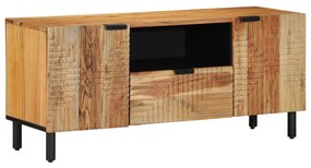 TV Szekrény 105x33,5x46 cm Tömör Akác
