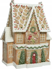 Dekoráció mézeskalács házikó karácsonyi dísz 67,5