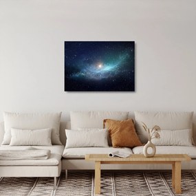 Üveg kép - Csillagok és ködök (70x50 cm)