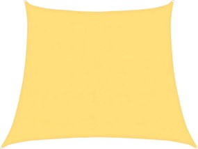 vidaXL bézs HDPE napvitorla 160 g/m² 3/4 x 3 m