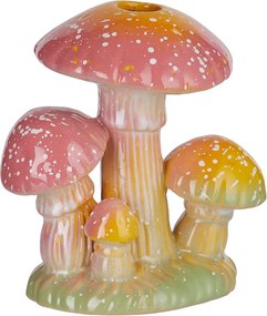 ENCHANTED FOREST váza 15 cm, gombák
