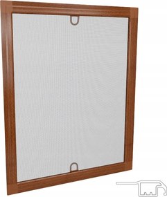 Ablakos szúnyogháló 30x190cm Arany tölgy-keret alumínium rovarháló