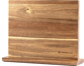 Hanseküche akácfából készült mágneses késblokk