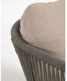 Catalina khaki kerti fotel - Kave Home