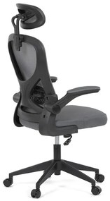 Irodai forgószék hintamechanikával, szürke kárpittal. KA-K2021 GREY