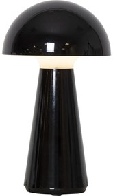 Fekete LED szabályozható asztali lámpa (magasság 28 cm) Mushroom – Star Trading