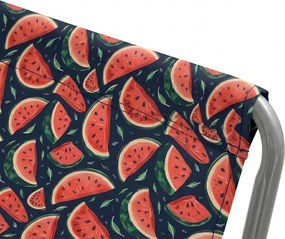 Összecsukható strandnyugágy SAND MELON, színes kivitel