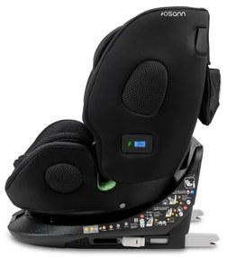 OSANN - Autósülés ONE 360 Klimax i-Size 40-150 cm Teljesen fekete
