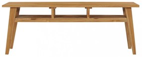 tömör tíkfa TV-szekrény 120 x 35 x 45 cm