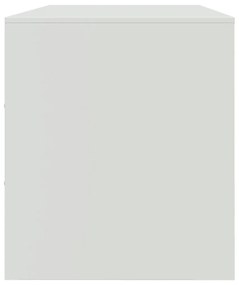 fehér acél TV-szekrény 99 x 39 x 44 cm