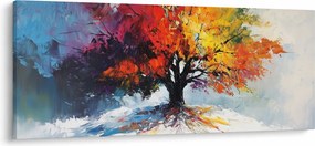 Kép - Színes fa (120x50 cm)
