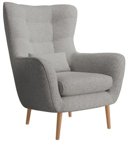 Fotel lábtartóval Veneza VZ2  (szürke + bükk). 1099391