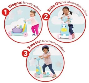 Skip Hop - Tolós bicikli 3in1 ZOO unikornis 3xAAA