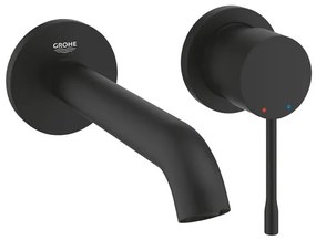 Mosdó csaptelep GROHE Essence New vakolat alatti rész nélkül phantom black 29192KF1