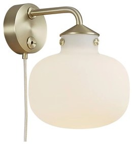 NORDLUX Raito fali lámpa, fehér, E27, max. 15W, 20cm átmérő, 48091001