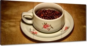 Vászonkép 180x90 Kávéscsésze