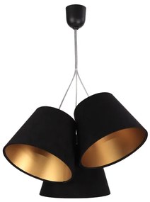 Csillár zsinóron AMBROSIA 3xE27/60W/230V