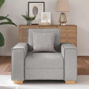 felhőszürke szövet kanapéfotel 60 cm