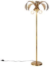 Vintage állólámpa arany 156 cm 2-lámpás - Botanica