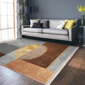 Szürke-barna szőnyeg 160x230 cm – Mila Home