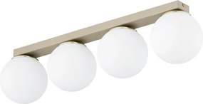 BRILAGI - MILO spotlámpatest 4xE27/60W/230V bézs/arany