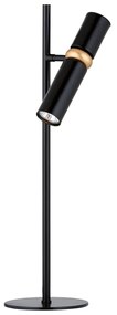 Viokef EDGAR asztali lámpa, fekete, GU10 foglalattal, VIO-4215500