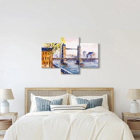 Kép - A város festménye (90x60 cm)