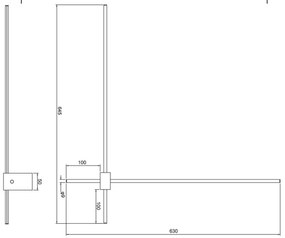Maytoni C070WL-L12GB3K - LED Fali lámpa PARS LED/12W/230V CRI 90 fekete