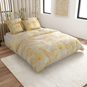 PALMERA krémszínű mikroszálas ágyneműhuzat Ágyneműhuzat mérete: 70 x 80 cm | 140 x 200 cm