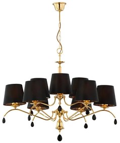 Jupiter 1797 - EG9 - Csillár láncon EDIGA 9xE27/60W/230V