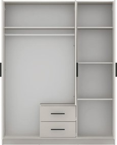 Szekrény, háromajtós, kasmír, BENA 4