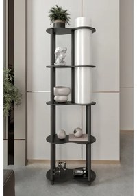 Polcos állólámpa NOTO 1xE27/40W/230V fekete