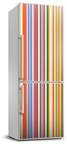 Matrica hűtőre Színes csíkos FridgeStick-70x190-f-63545151