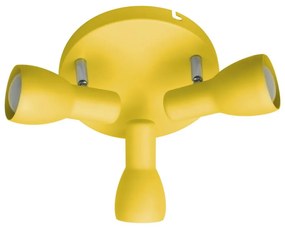 Spotlámpa PICARDO 3xE14/40W/230V sárga