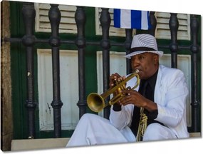 Vászonkép 90x60 Trombitás