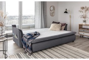 Charming Charlie szürke kinyitható kanapé - Miuform