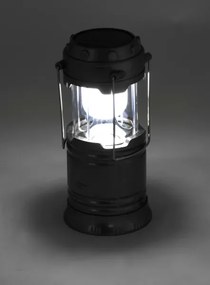 LED Hordozható szolár lámpa LED/1200mAh fekete