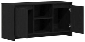 TV Szekrény Fekete Tölgy 102x37,5x52,5 cm Mérnöki Fa