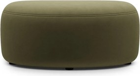 Zöld bársony lábtartó Kate – Micadoni