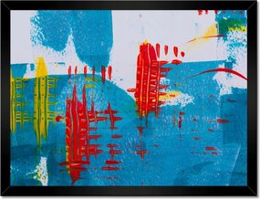 Poszterek keretben 40x30 Absztrakt Vízpumpa