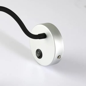 Brilagi - LED Rugalmas fali lámpa MAYA LED/3W/230V 4000K ezüst