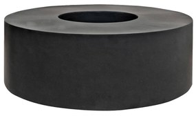 Květináč Jumbo Seating Round, barva černá, více velikostí - PotteryPots méret: - 47,5 cm, ⌀ 140 cm