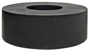 Pottery Pots Jumbo Seating Kerek ültetőgép, fekete színű, többféle méretben - PotteryPots méret: - 47,5 cm, ⌀ 140 cm