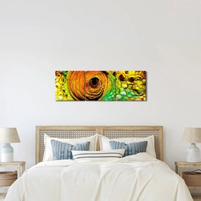 Kép - Kaméleon (órával) (90x30 cm)
