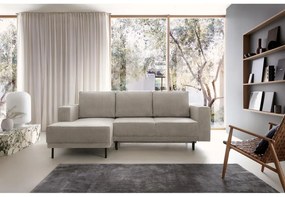 Sarokkanapé Rodriguez mini (B) (sötét bézs + fekete). 1099143