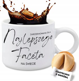 Bögre Fehér 300ml Sütemény Vicces Ajándék Pároknak Legjobb Férfi