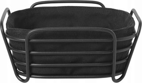 Blomus Delara Kenyértartó kosár 20 cm Fekete