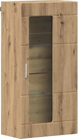 vidaXL Fából Készült Szekrény Artisan tölgy 50 x 29 x 100 cm Faanyag