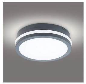 Brilagi - BENE kültéri LED lámpatest érzékelővel LED/18W/230V, átm. 22 cm, IP54